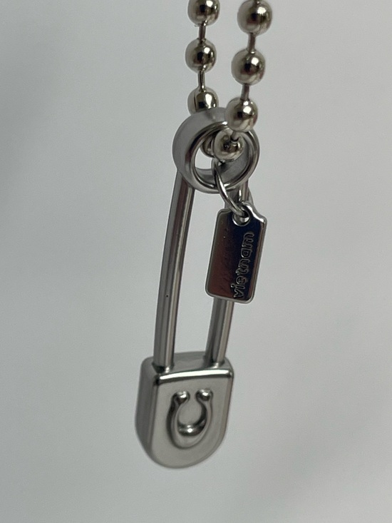 Coach Handbags - NWOT Coach New York Exclusive Signature C Safety Pin Charm